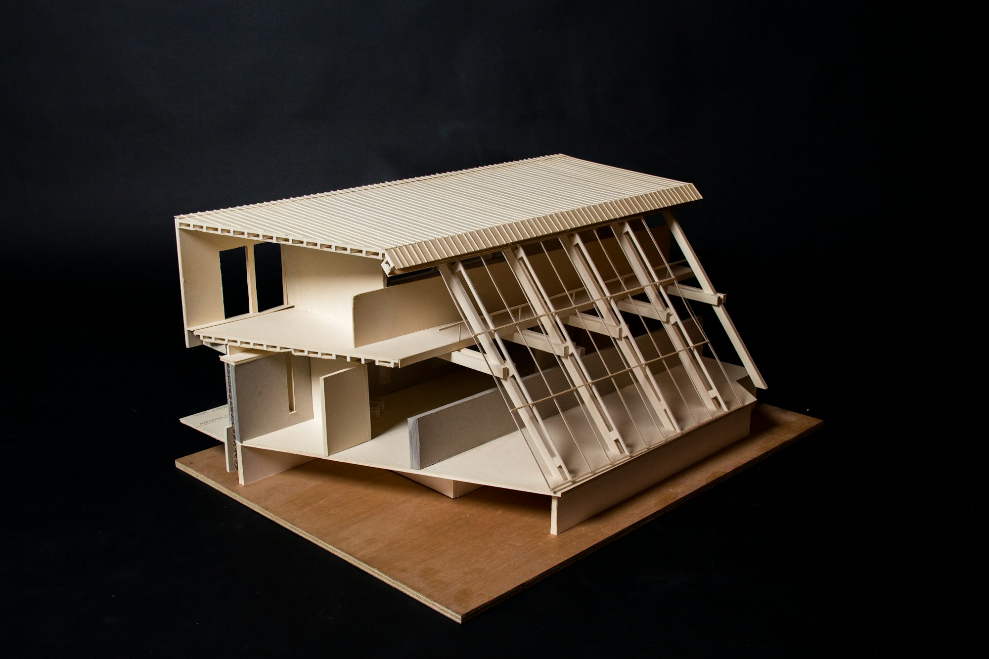 Maquete de projeto de arquitetura